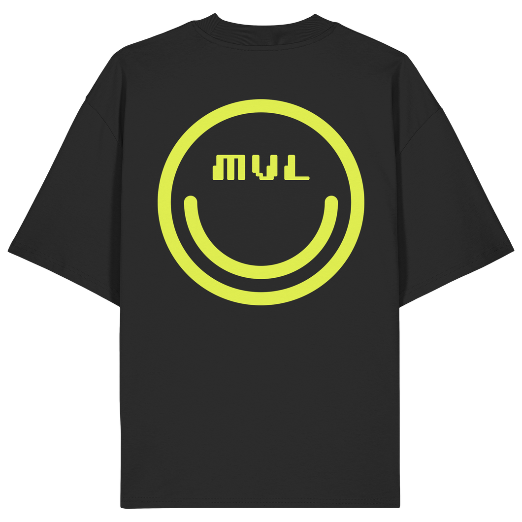MVL Logo - Smiley - Organic Oversize Shirt