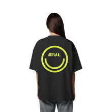 Load image into Gallery viewer, MVL Logo - Smiley - Organic Oversize Shirt
