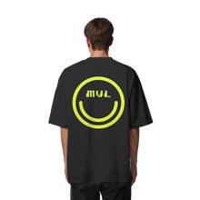 Load image into Gallery viewer, MVL Logo - Smiley - Organic Oversize Shirt

